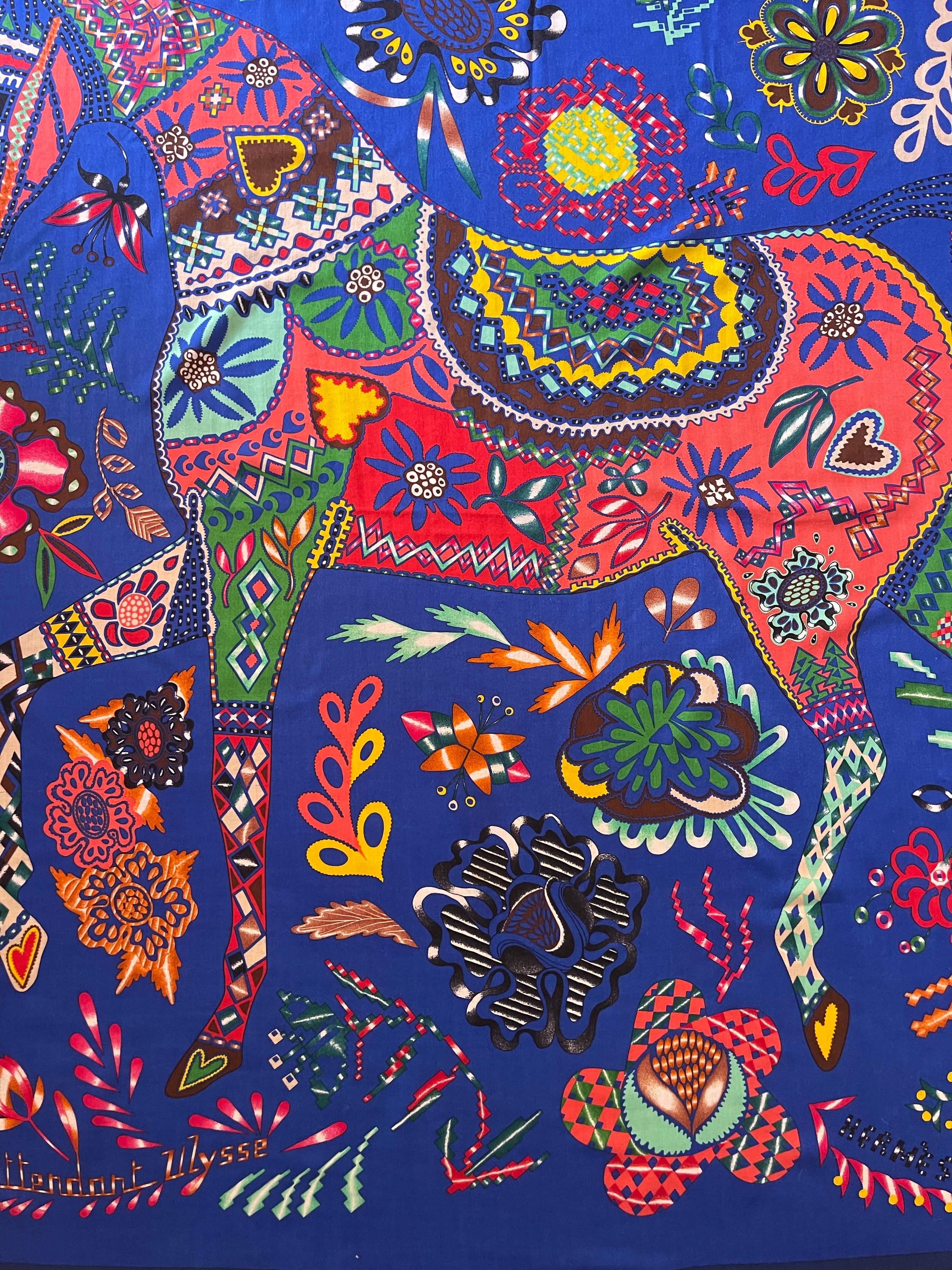 Hermès Cashmere Scarf 