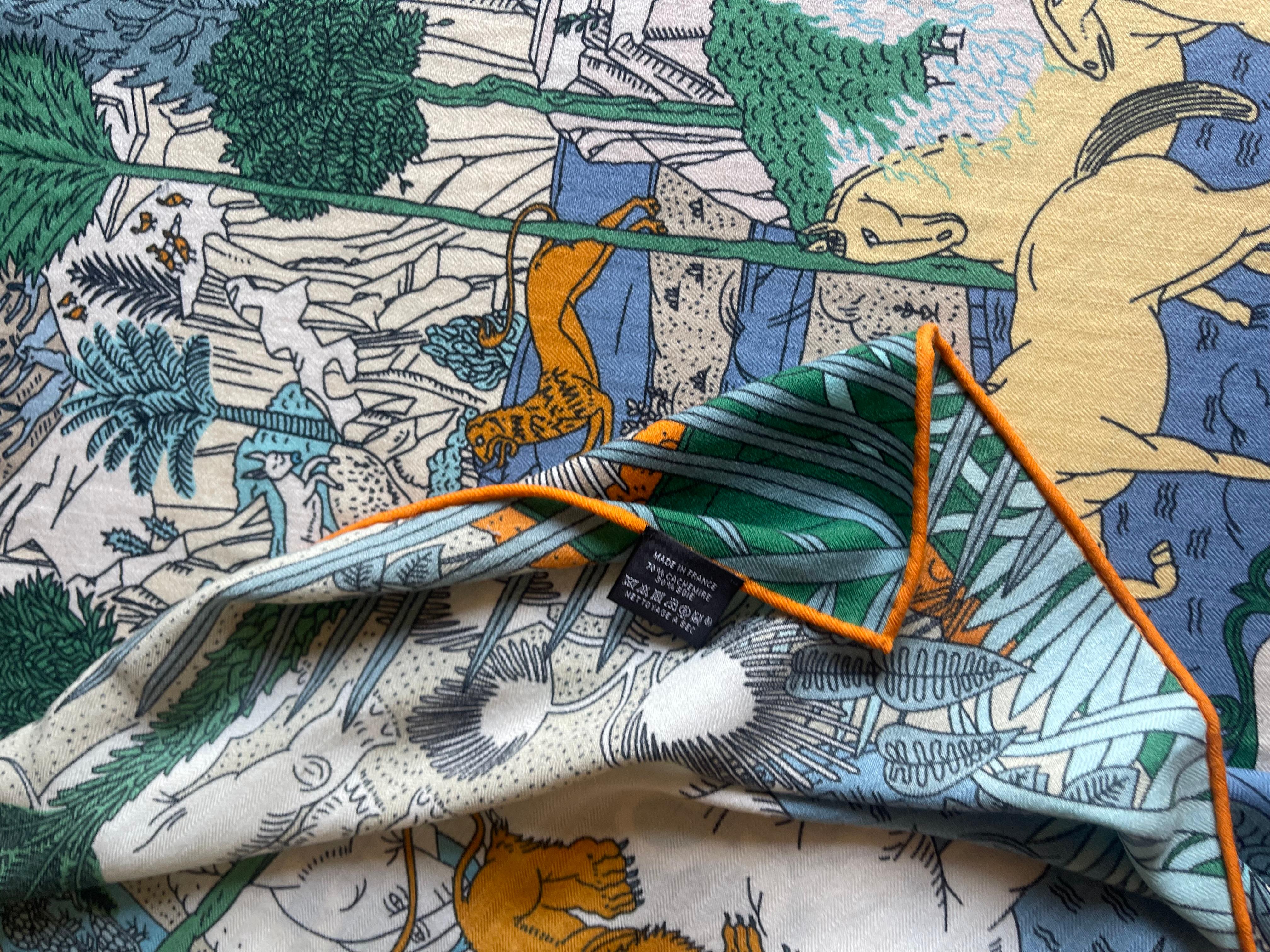 Hermès Cashmere Scarf  