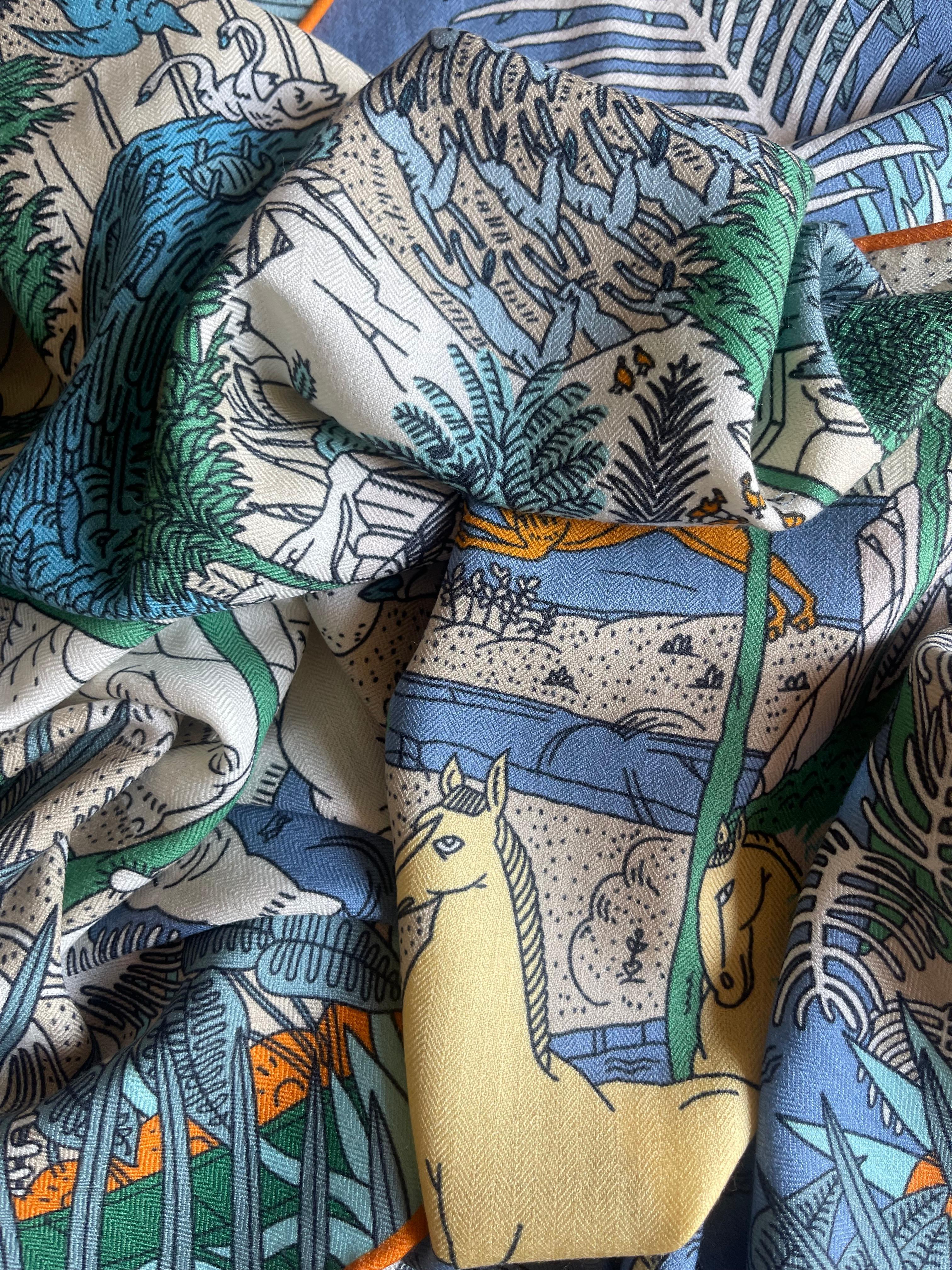 Hermès Cashmere Scarf  