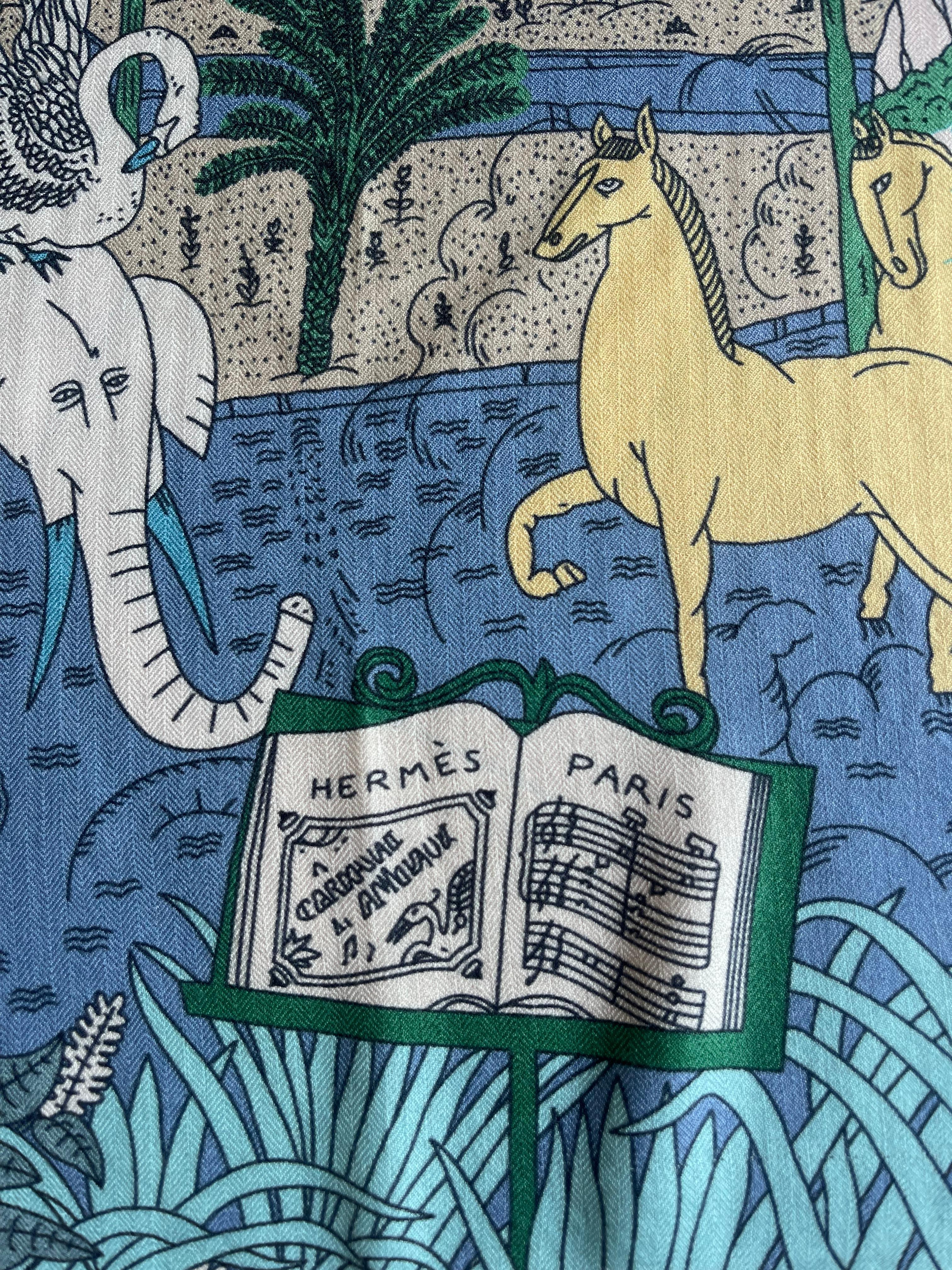 Hermès Cashmere Scarf  