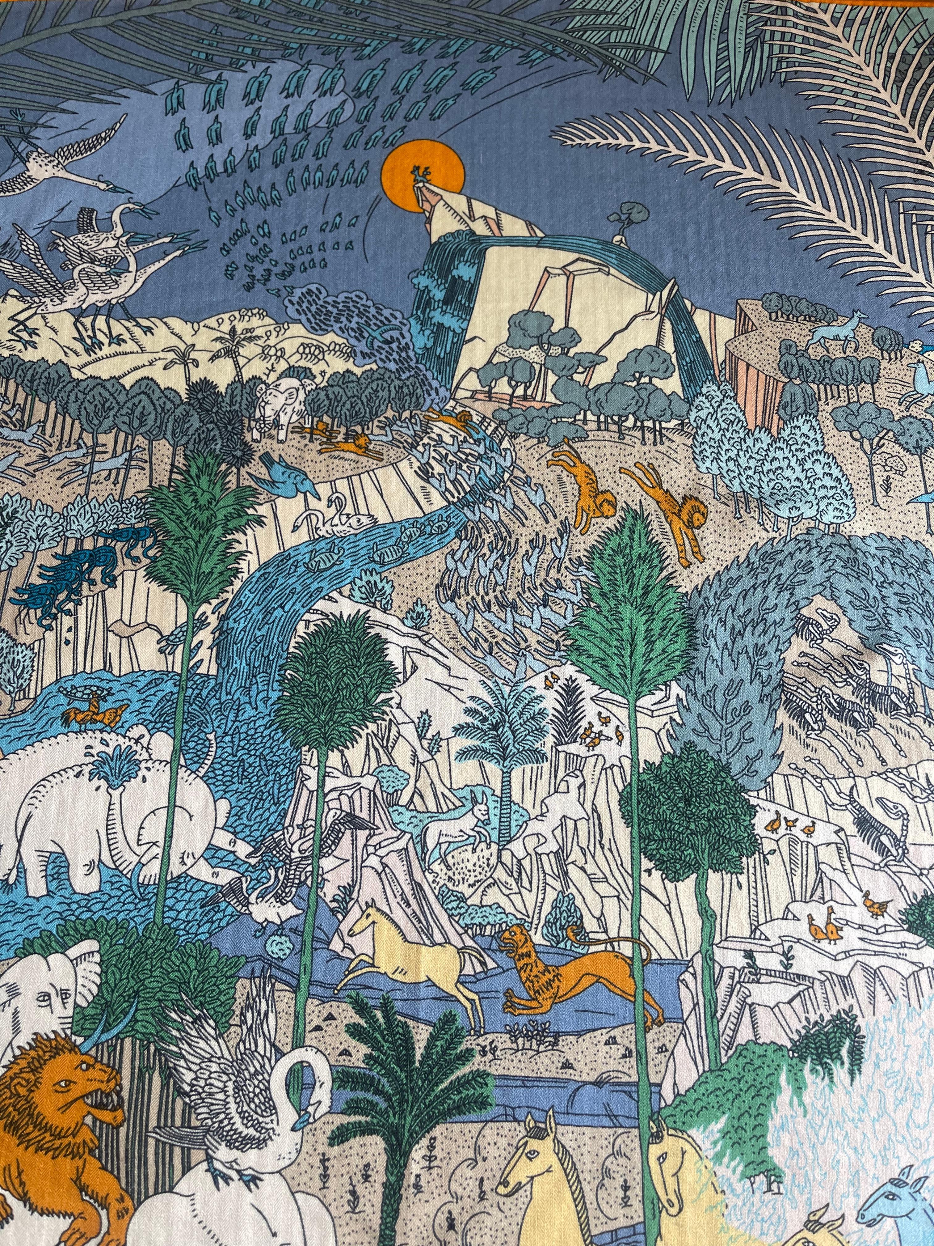 Hermès Cashmere Scarf  