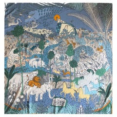 Hermès Cashmere Scarf  "Le Carnaval des Animaux"
