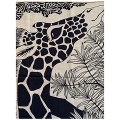 Hermes Cashmere Shawl 140 The Three Graces Giraffes Caban 