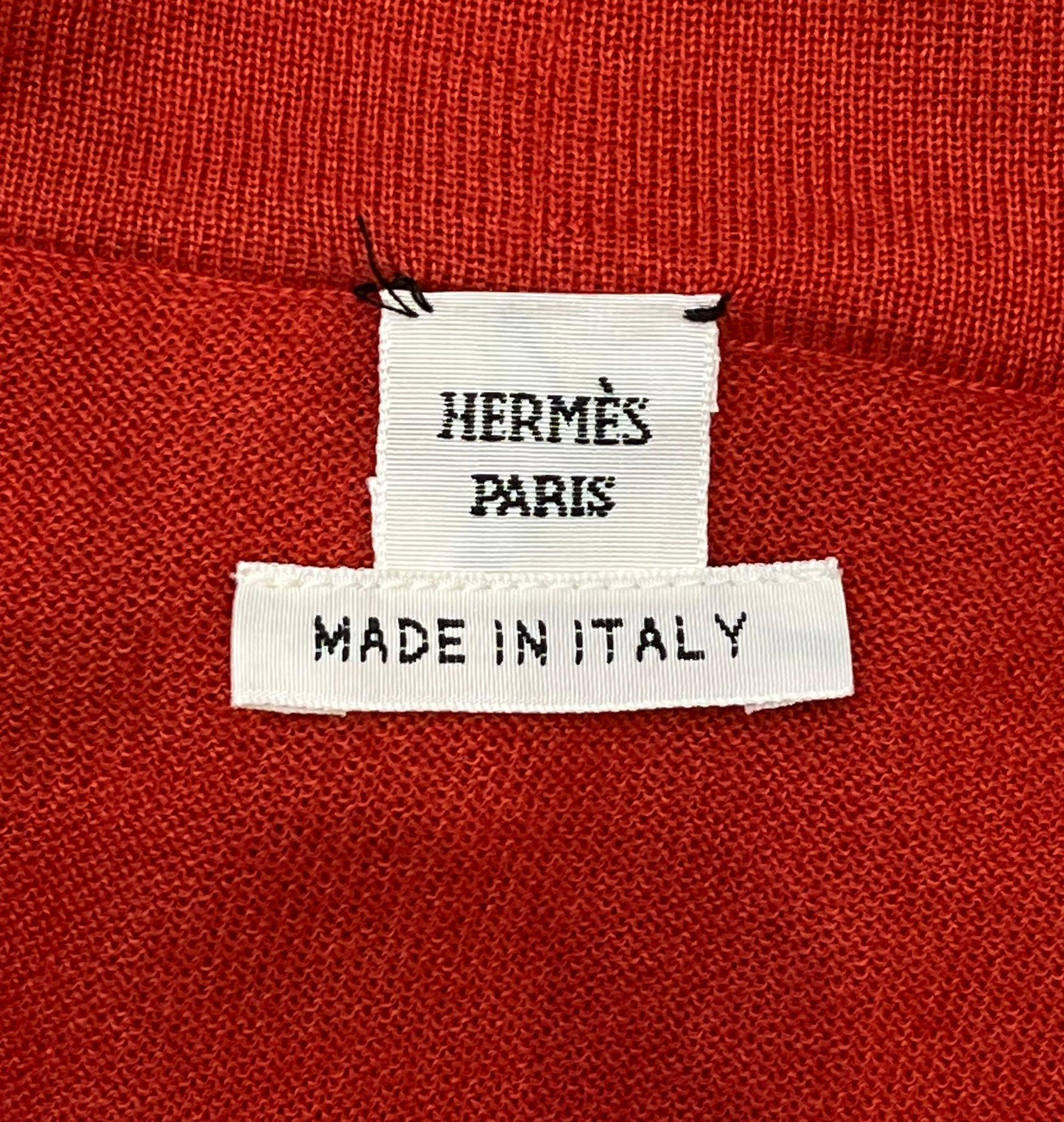 Women's Hermes Cashmere & Silk Cardi/Coat Twillaine Boucles Et Galons Du Tsa For Sale
