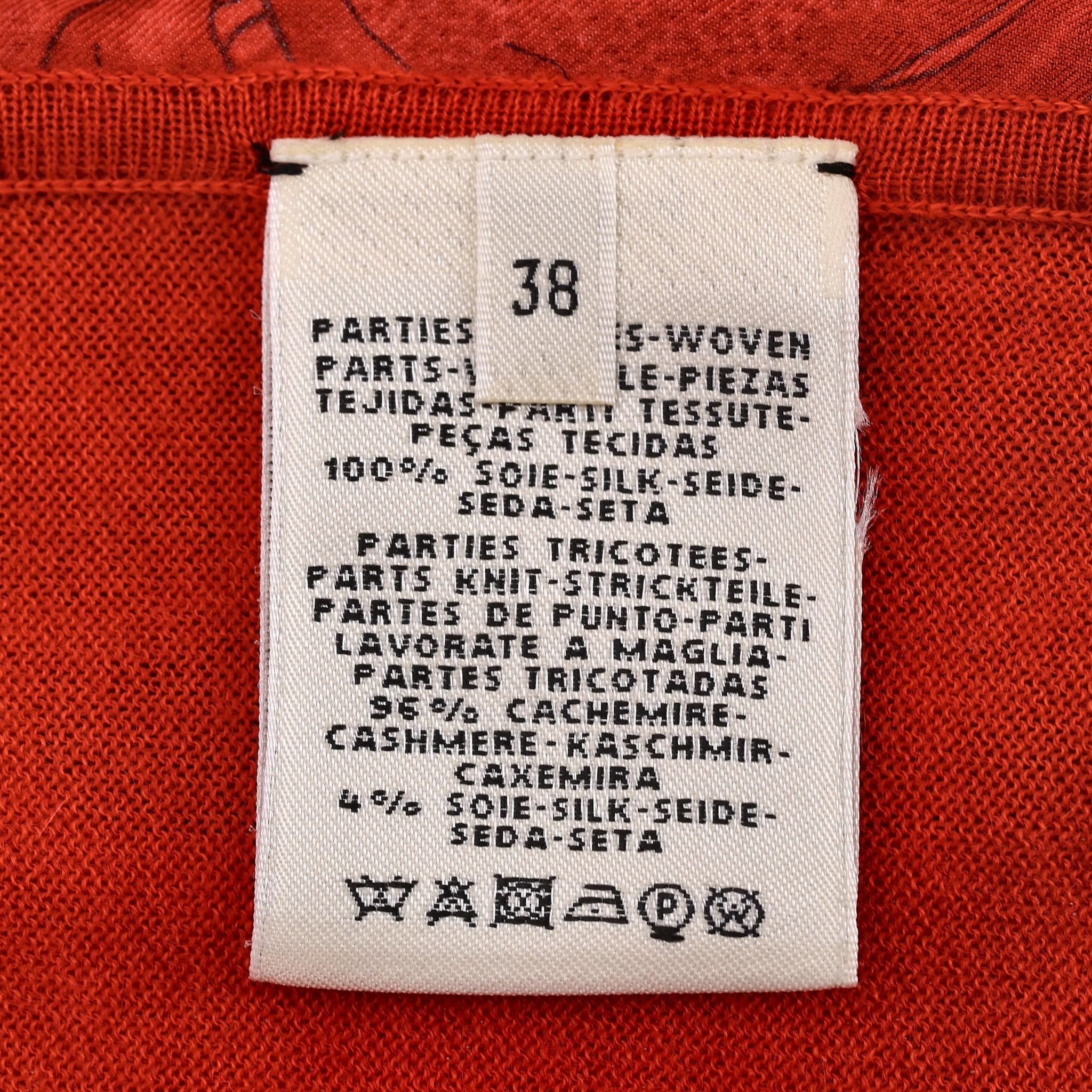 Hermes Cashmere & Silk Cardi/Coat - Twillaine Boucles Et Galons Du Tsa 1