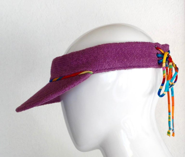 Hermès Casquette Oasis Sun Visor Hat at 1stDibs hermes visor, oasis visor