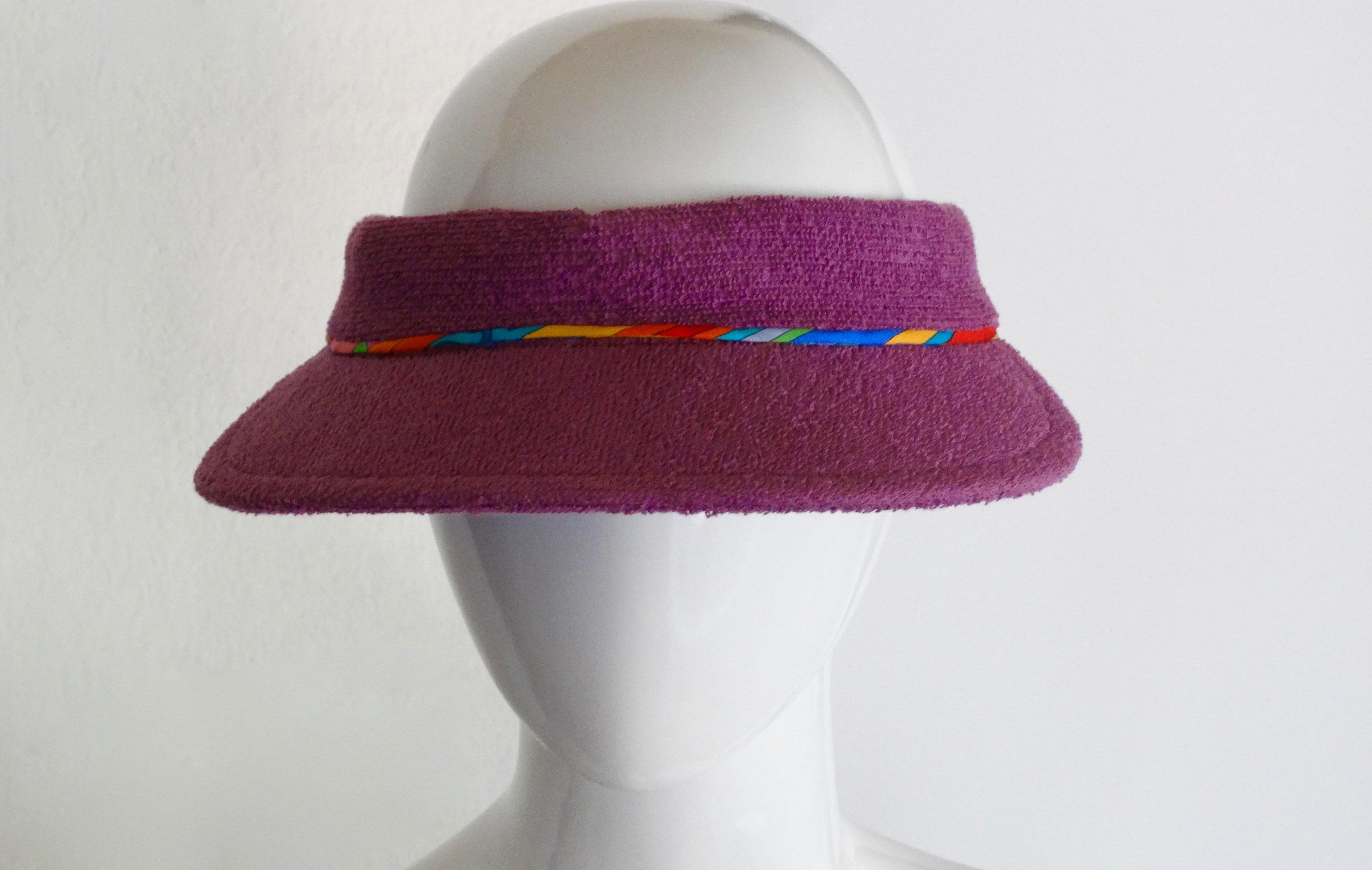 Hermès Casquette Oasis Sun Visor Hat  1