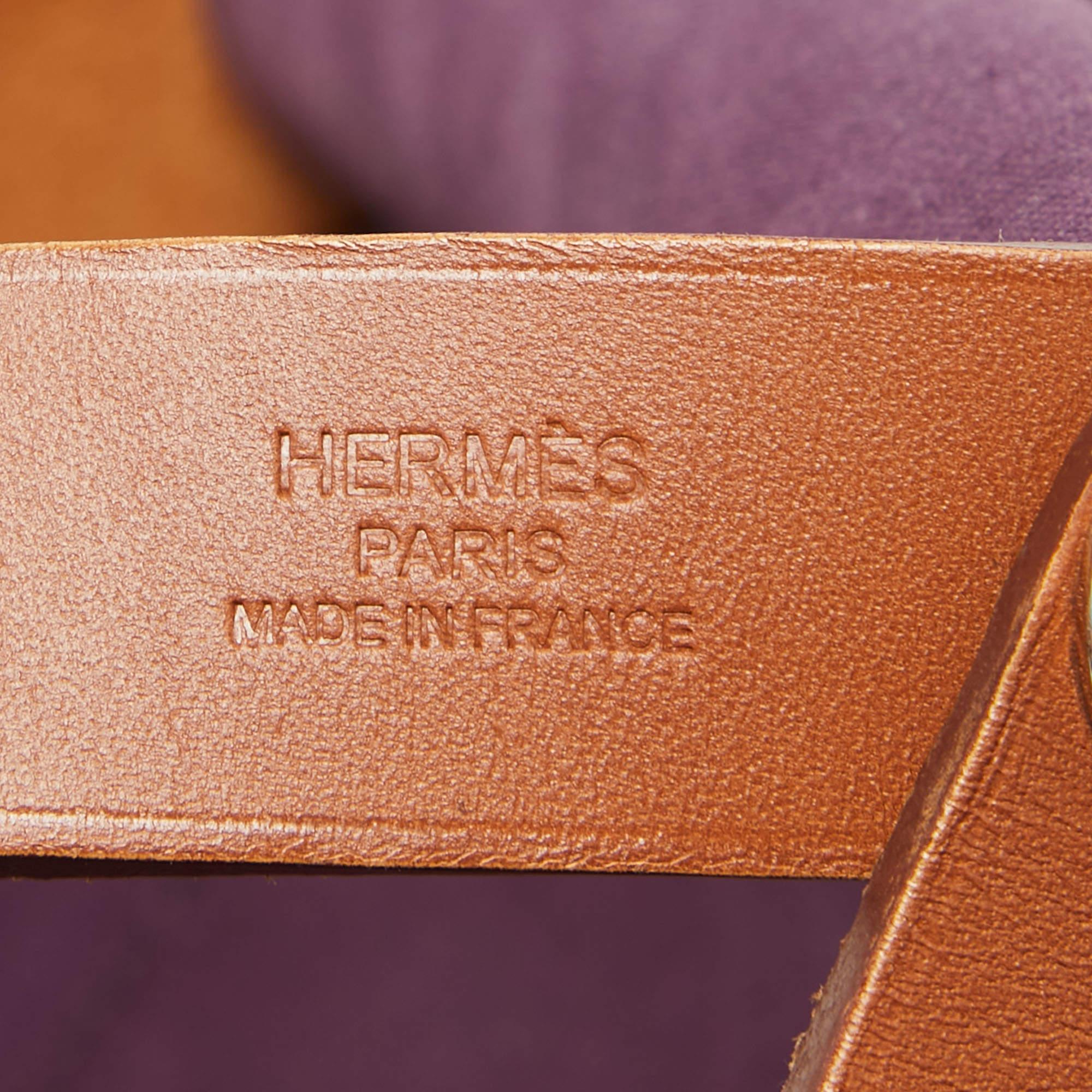 Hermès Cassis Canvas Cabag Elan PM Bag 5