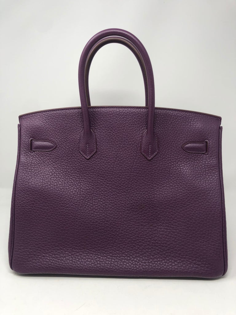 Hermes Cassis Purple Birkin Bag at 1stDibs | hermes cassis birkin ...