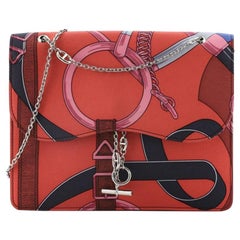 Hermes Catenina Bag Printed Silk Small