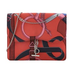 Hermes Catenina Bag Printed Silk Small