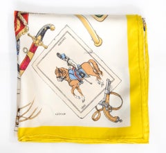 Hermes Cavalerie Française by Philippe Ledoux Silk Scarf