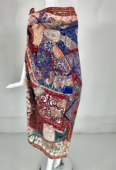 Hermes Cavaliers du Caucase Cashmere & Silk Designed by Annie Faivre Shawl 140