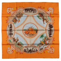 Hermès “Cavaliers Peuls“ Silk Scarf