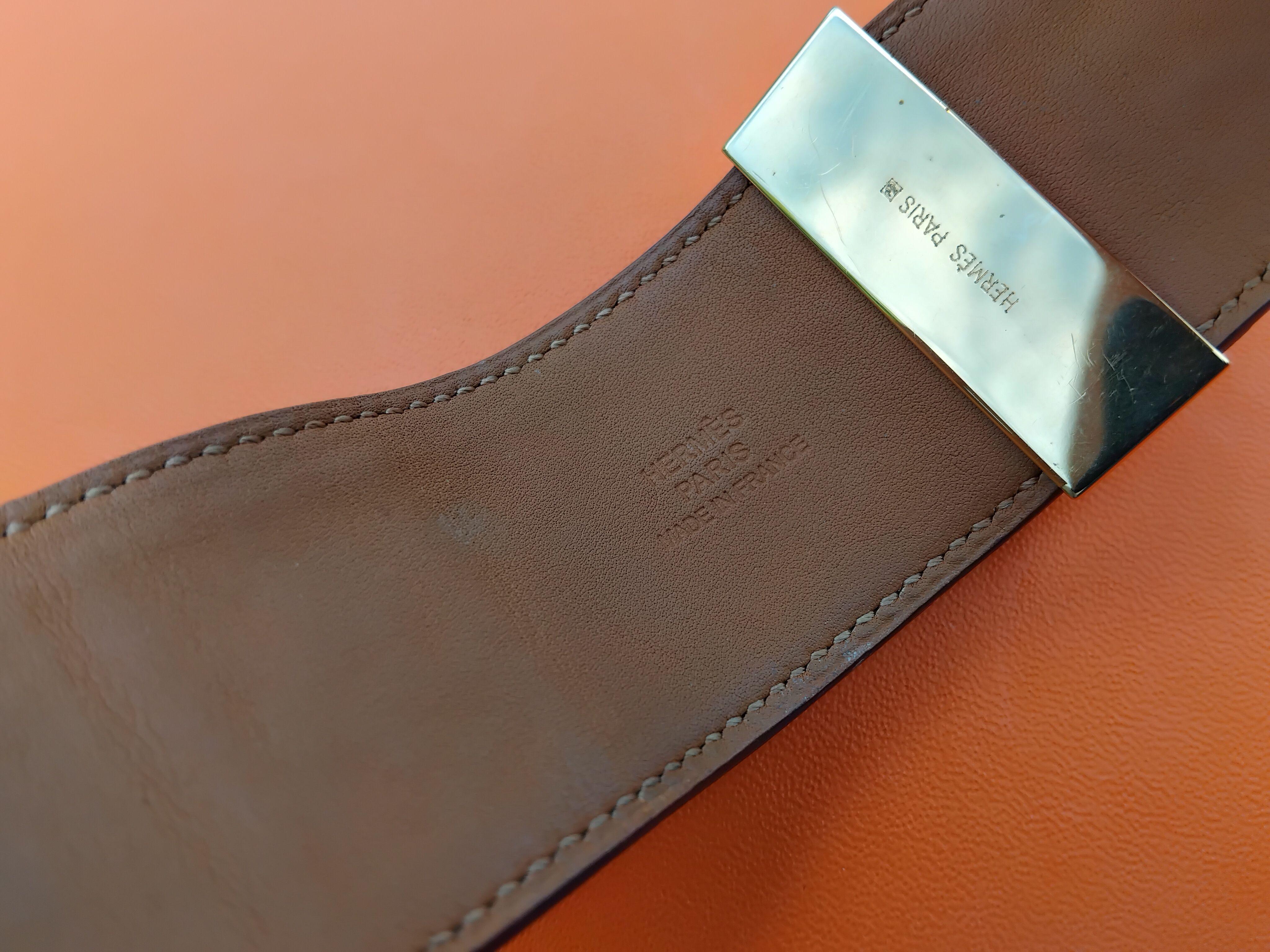 Hermès CDC Bracelet Collier De Chien Cuff Embroidered India 2008 Golden Hdw 7