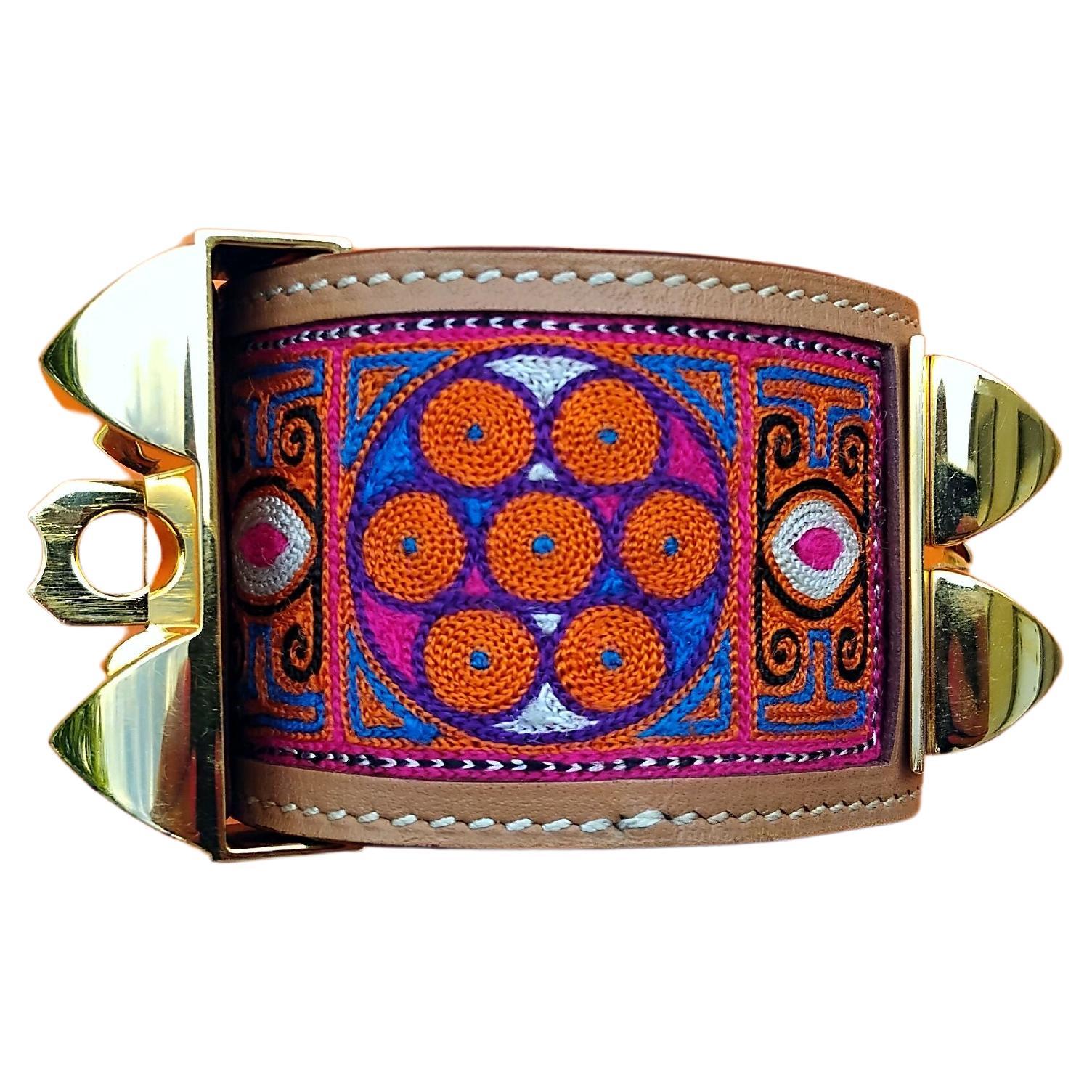hermes flower bracelet