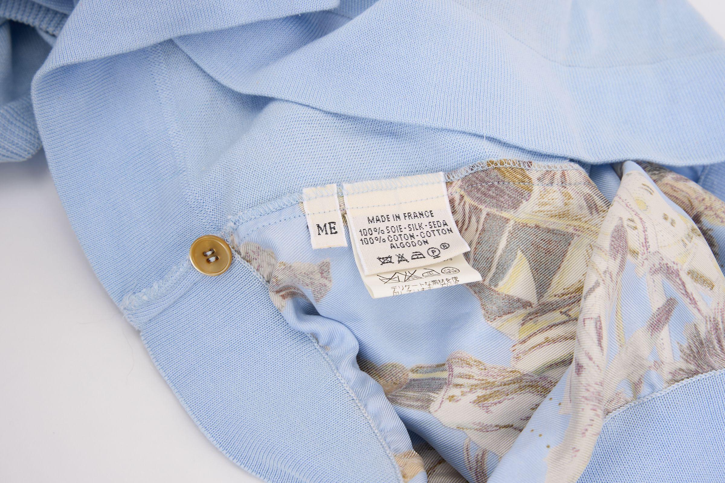 Women's Hermès Celeste Mythologie Silk Top For Sale