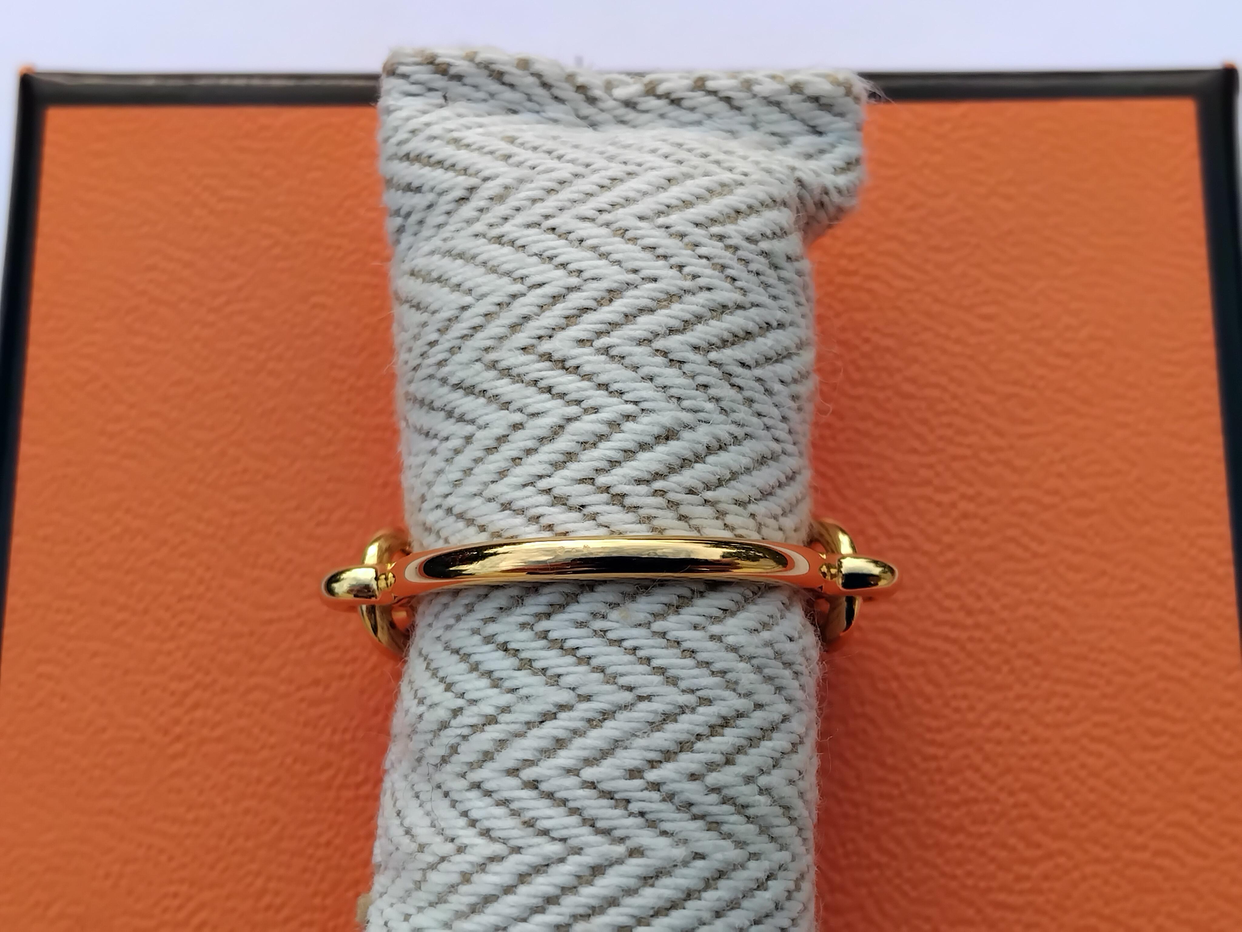 Anello Hermès Celeste Nuit S.52 in vendita 6