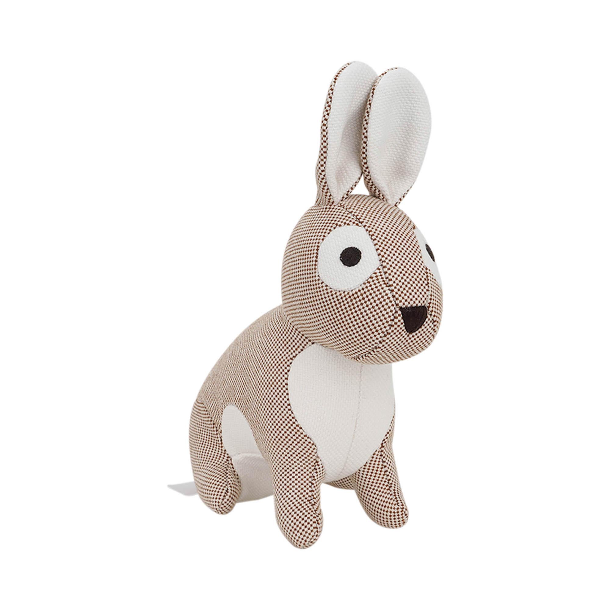 Hermes Celestin Rabbit Plush Toy Naturel H Canvas 4