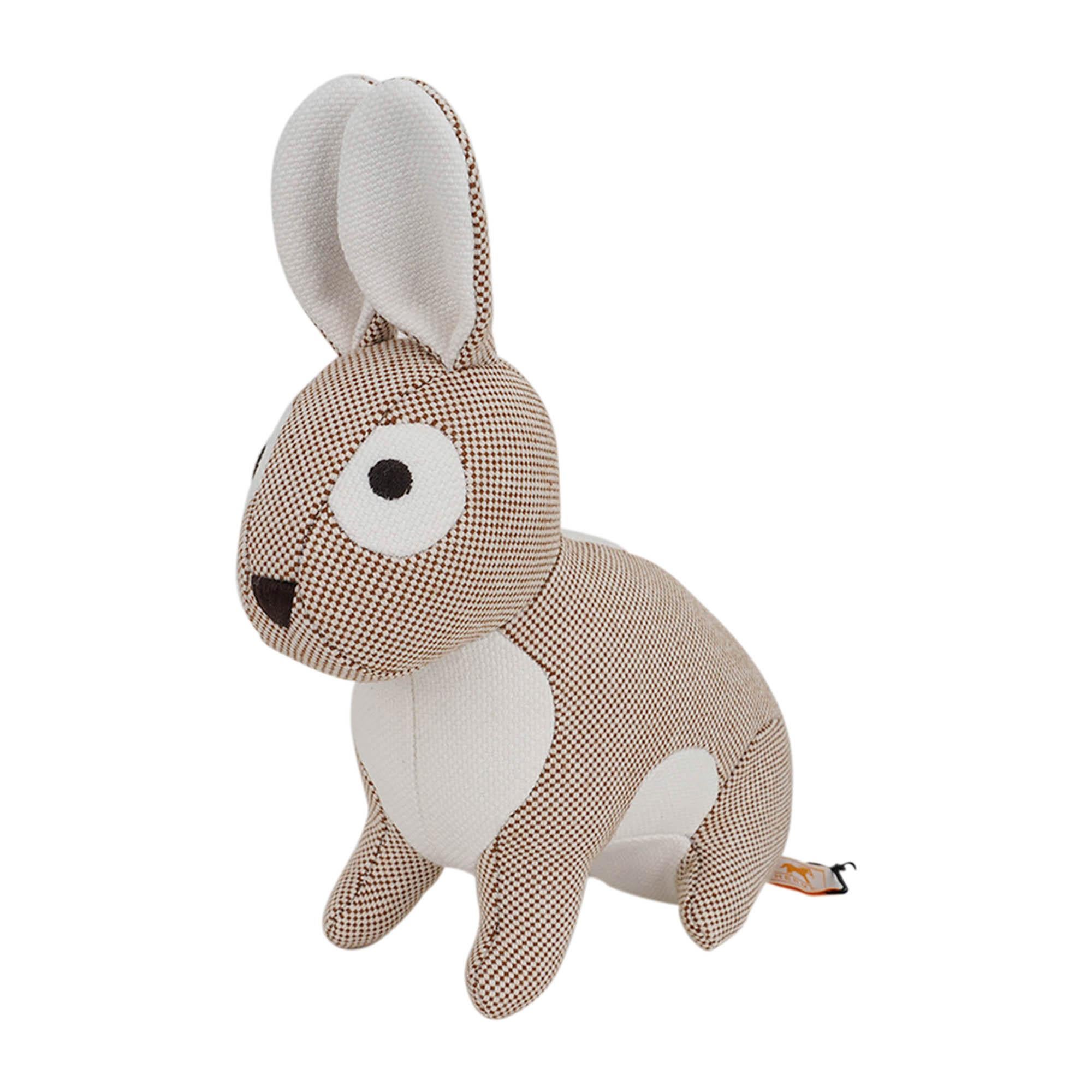 Hermes Celestin Rabbit Plush Toy Naturel H Canvas 5