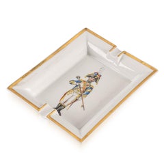 Hermès Ceramic Ashtray, 20th Century French Design, Good Condition