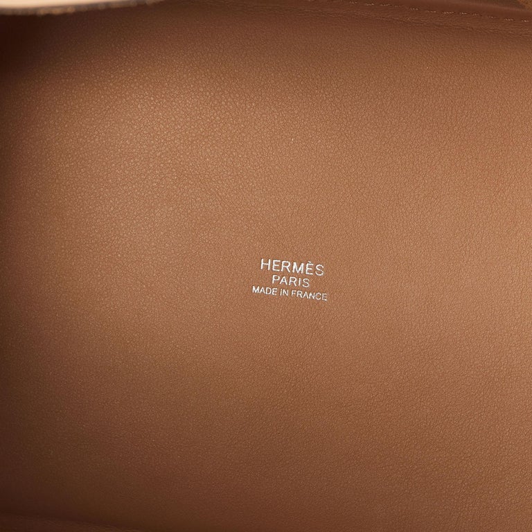 Hermes Chai/Rose Swift Leather Picotin Luck Daisy Bag Hermes