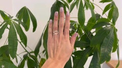 Hermes Chain D'ancre Punk 18 Karat Rose Gold Diamond Ring