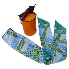 Hermes Chain Link Print Twilly