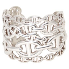 Hermès Bracelet Chaine d' Ancre en argent sterling en chaînes d'ancre