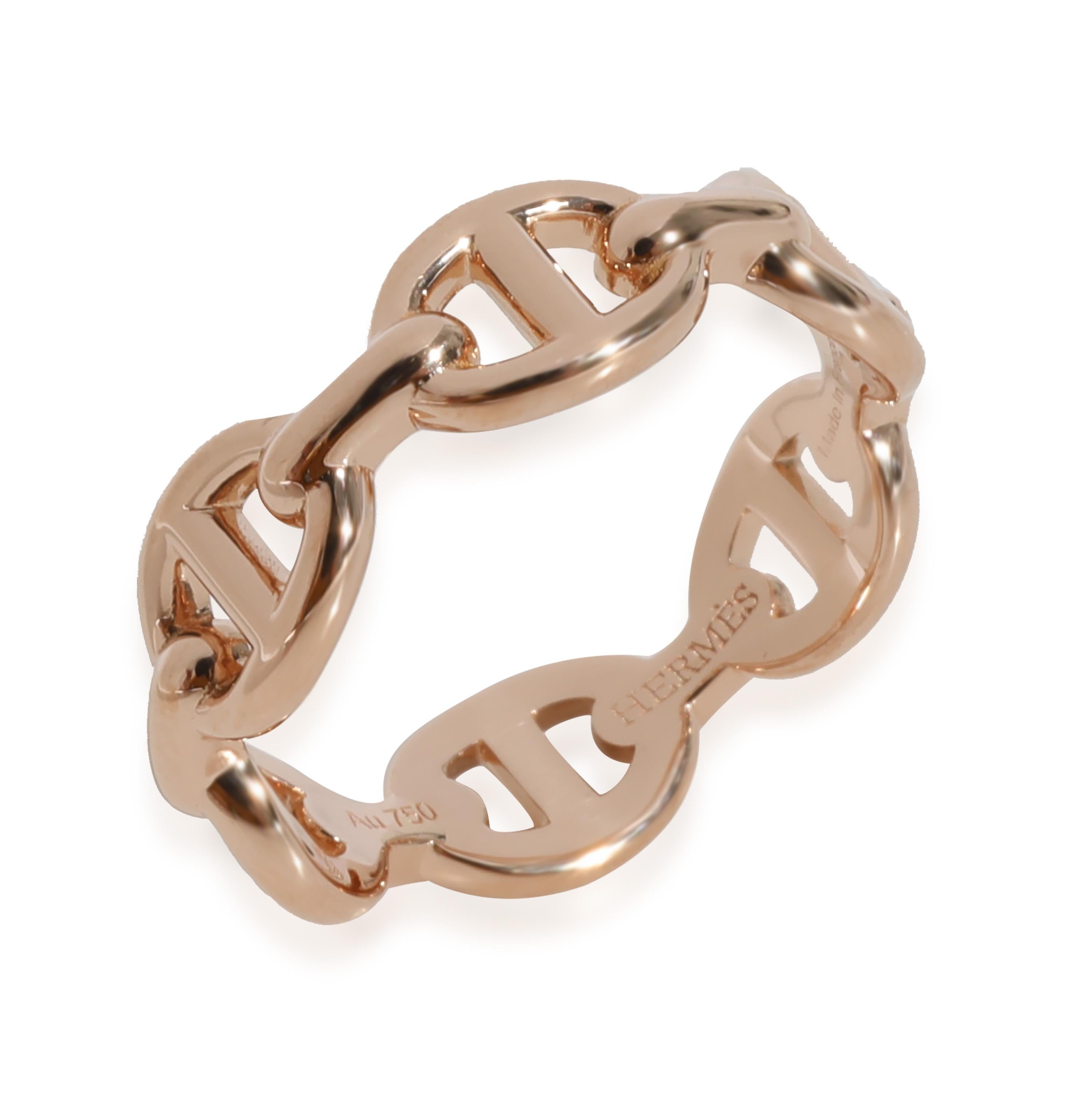 Hermès Chaine d' ancre Ring aus 18K Roségold

PRIMÄRE DETAILS
SKU: 128973
Listing Titel: Hermès Chaine d' ancre Ring in 18K Rose Gold
Bedingung Beschreibung: Verkauft für 2400 USD. In ausgezeichnetem Zustand und kürzlich poliert. Die Ringgröße ist