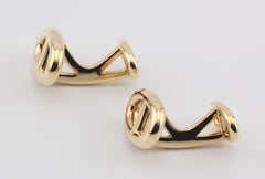 Hermes Chaine D'Ancre 18K Rose Gold Cufflinks