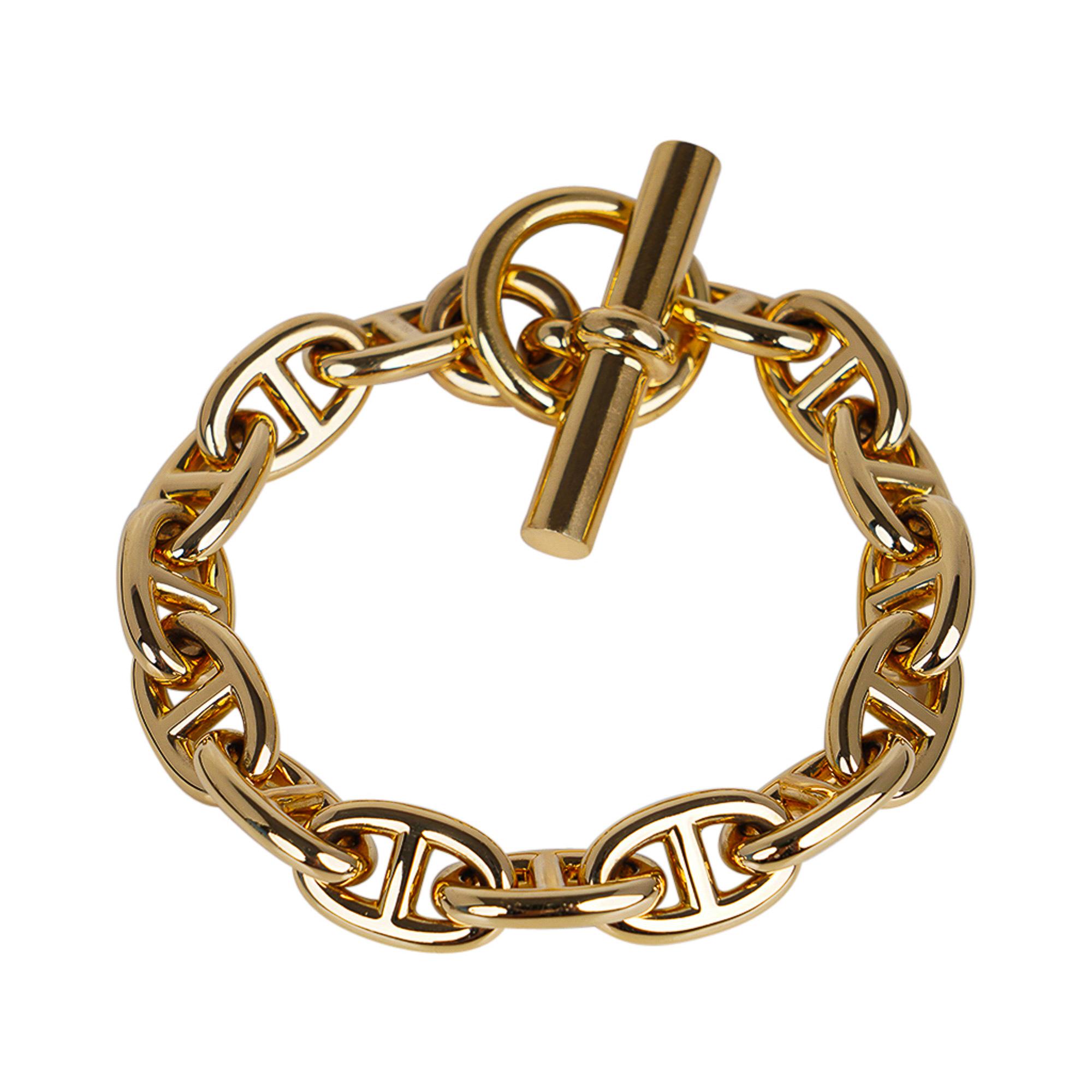 hermes gold bracelet