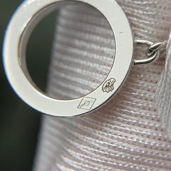 Hermes Chaine d'Ancre Contour 18K White Gold Diamond Chain Bracelet