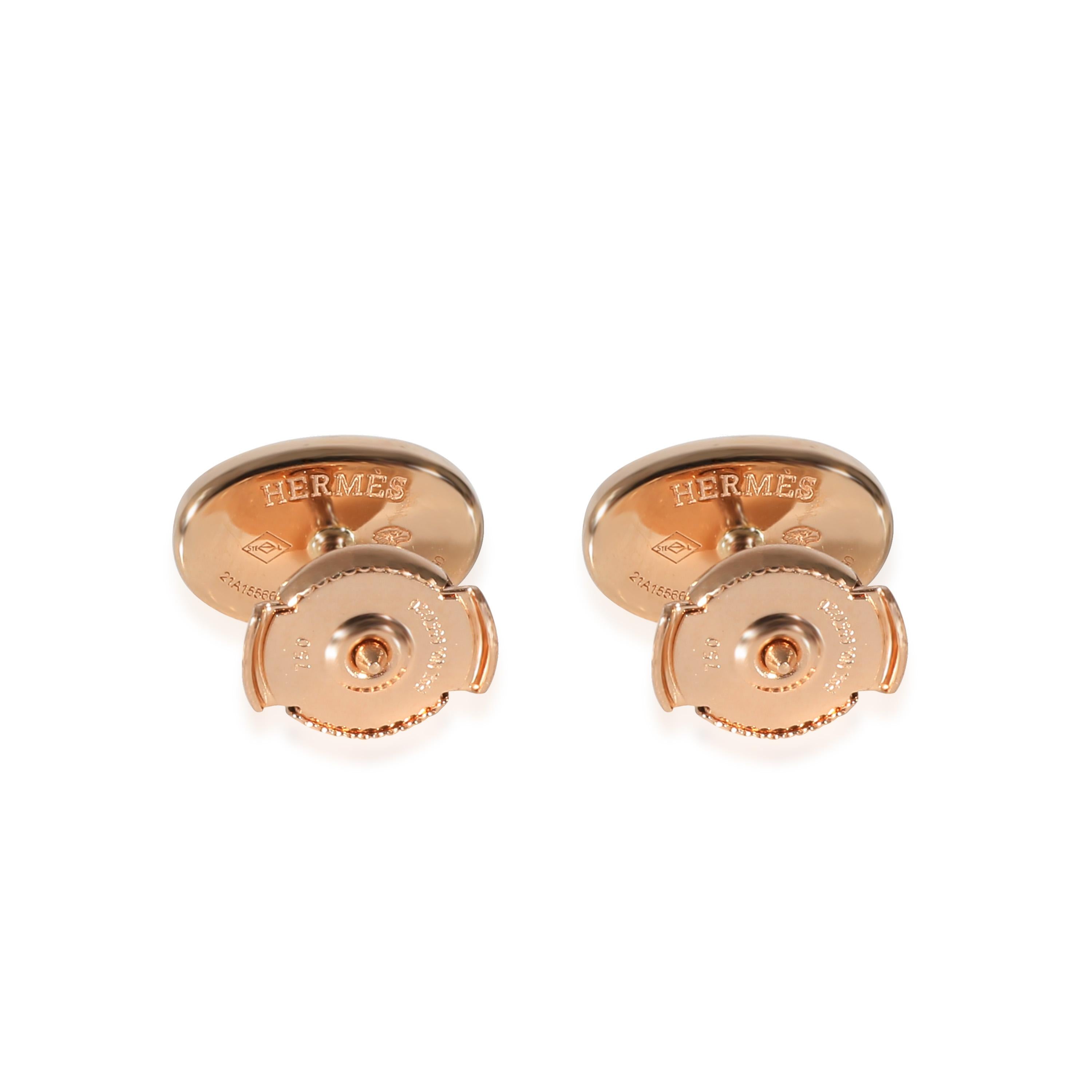 Hermès Chaine d'ancre Earrings in 18k Rose Gold 0.18 CTW

PRIMARY DETAILS
SKU: 135813
Listing Title: Hermès Chaine d'ancre Earrings in 18k Rose Gold 0.18 CTW
Condition Description: Retails for 4925 USD. In excellent condition. 11 mm in length. Comes