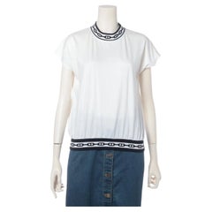 Hermès Chaîne d'Ancre T-shirt en coton blanc