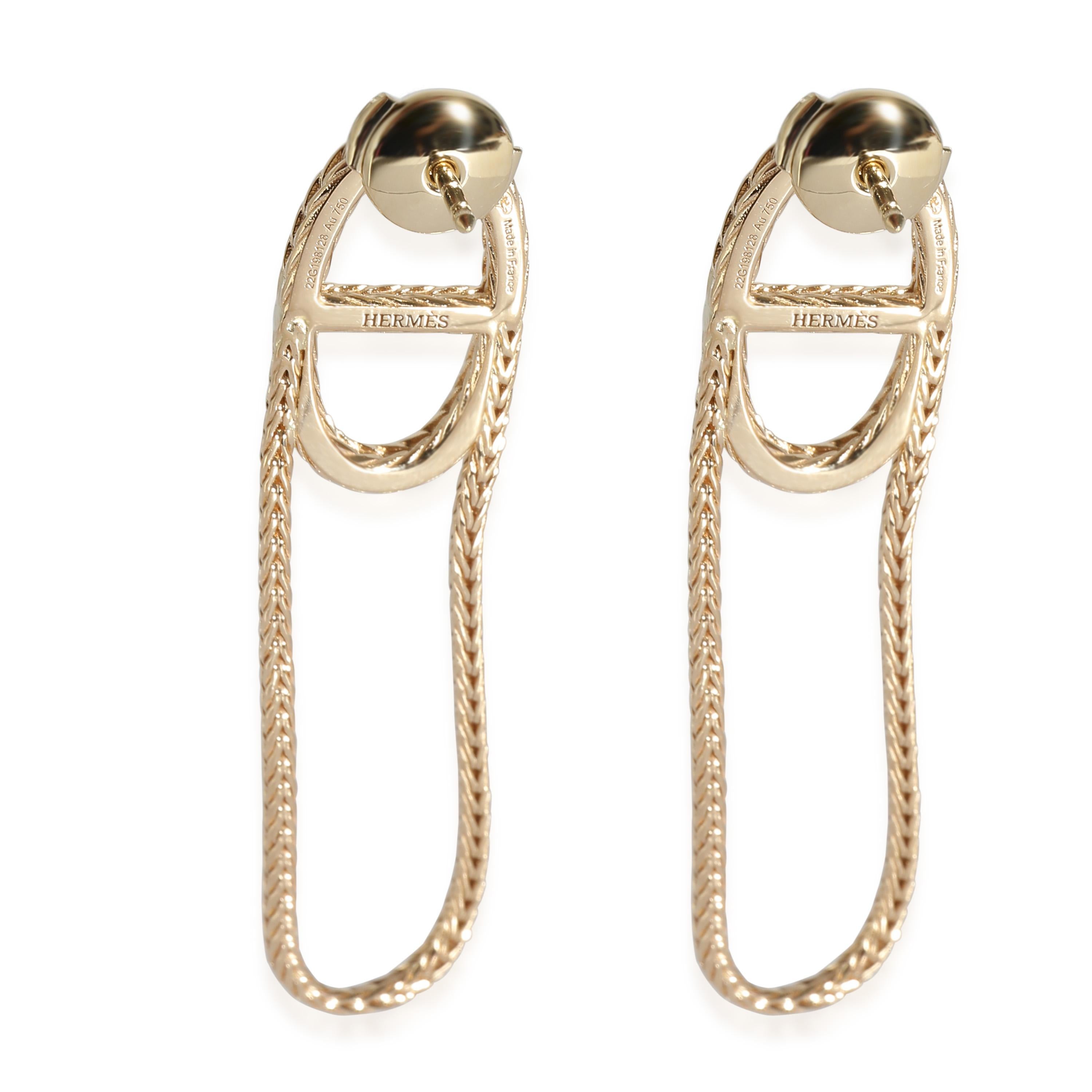 Hermès Chaine d'ancre Danae Earrings in 18K Yellow Gold

PRIMARY DETAILS
SKU: 137838
Listing Title: Hermès Chaine d'ancre Danae Earrings in 18K Yellow Gold
Condition Description: Retails for 5950 USD. In excellent condition and recently polished. 