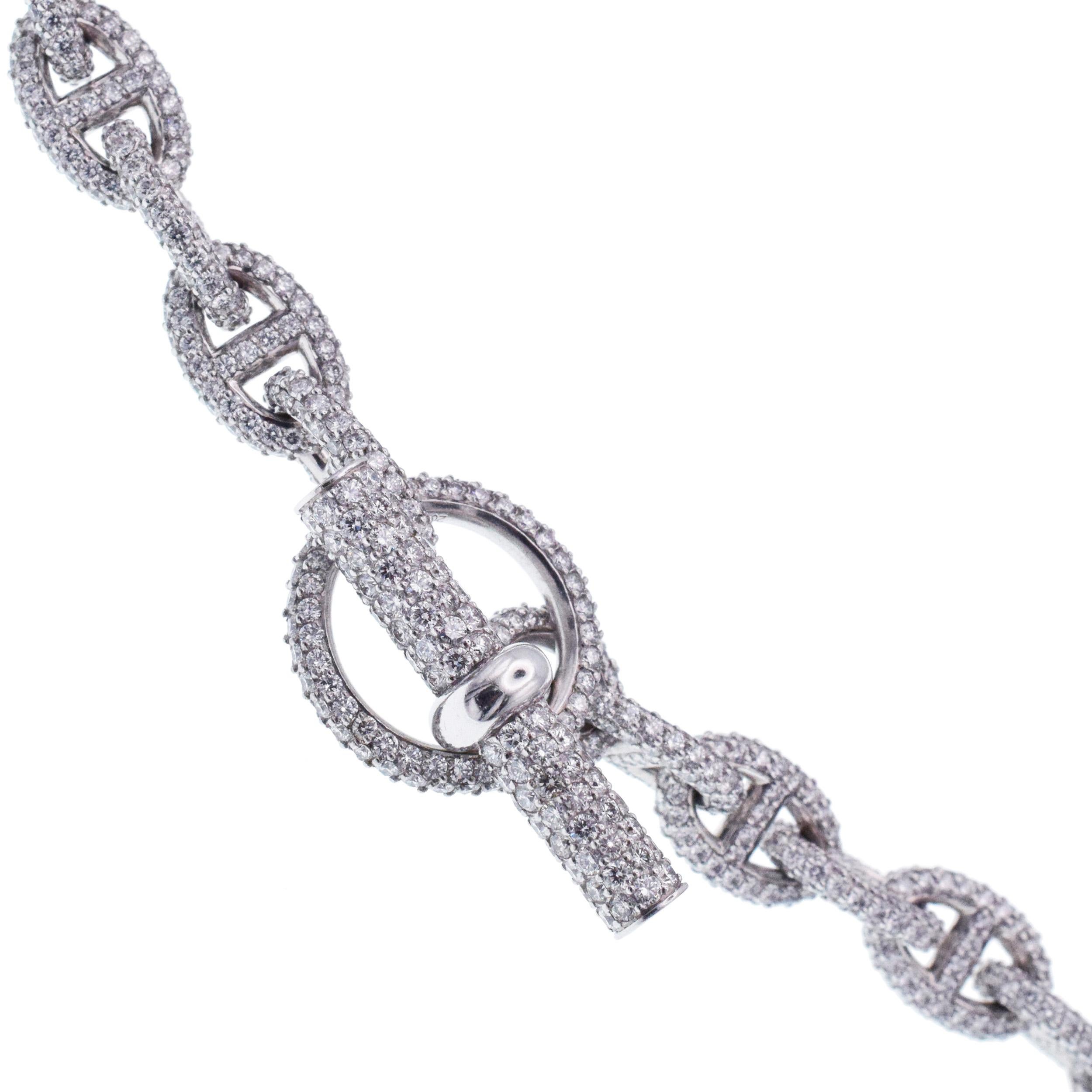 Hermes Chaine D’Ancre Diamond  Necklace 5