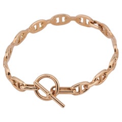 Hermès Chaine d'Ancre Enchainee 18K Rose Gold  Knebelarmband