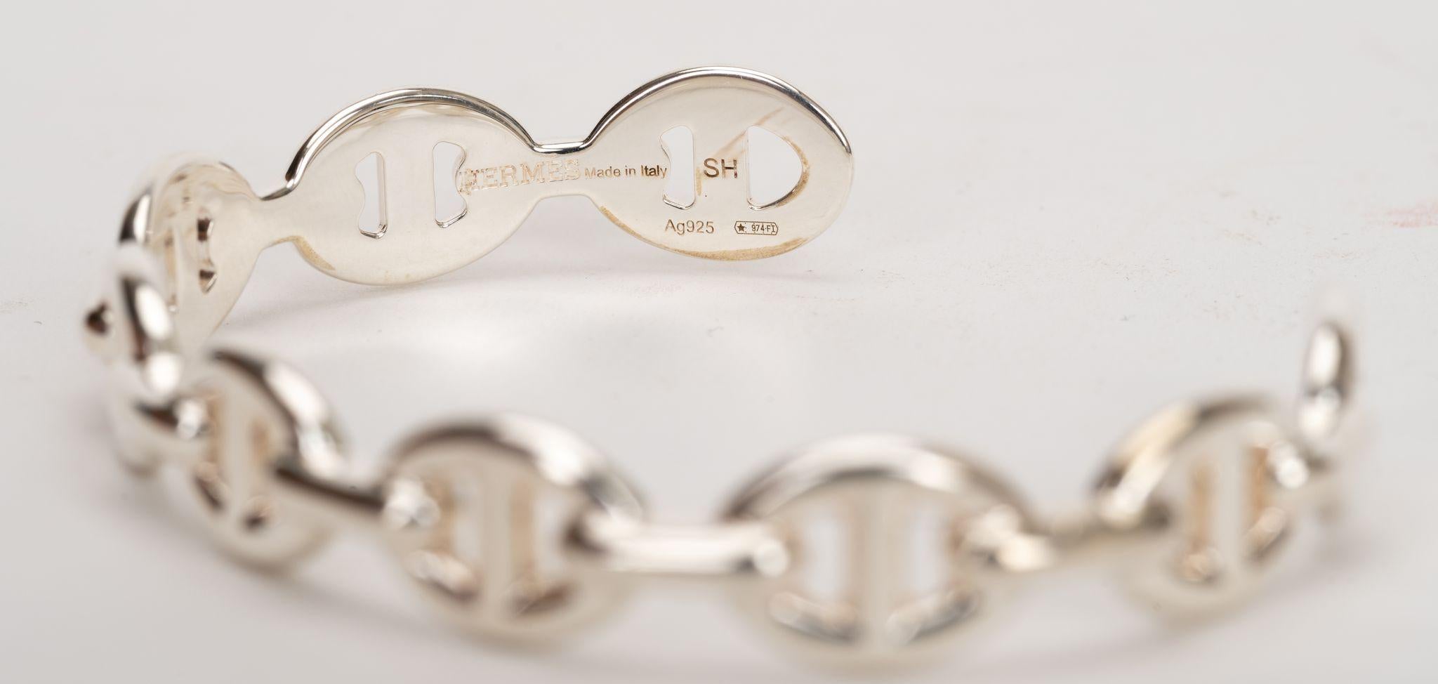 Bracciale Chaine D'Ancre Enchainee di Hermes in vendita 1
