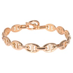 Hermès Chaîne d'Ancre Bracelet Enchaînée en or rose 18K