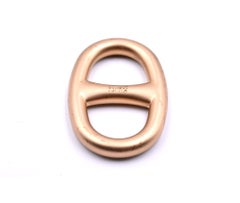 Hermes Chaine D’Ancre Gold Tone Scarf Ring