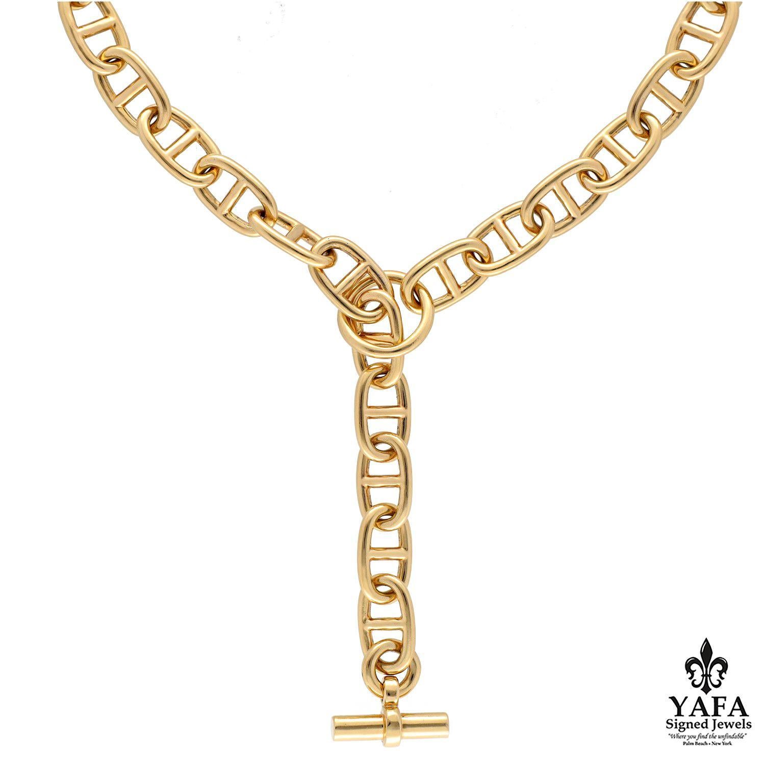 hermes collier chaine d ancre