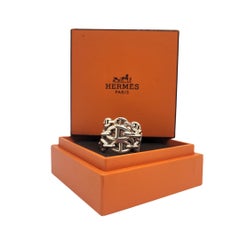 Hermes Chaîne d’Ancre ring, Hermès, 925 Silver