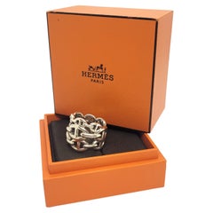 Hermes Chaîne d’Ancre ring, Hermès, 925 Silver