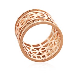 Hermès Chaine D'Ancre Ring in 18K Rose Gold