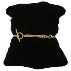 Hermès Chaîne d'Ancre rose gold bracelet