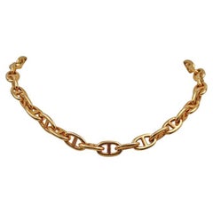 Hermès 'Chaîne d'ancre' Yellow Gold Necklace, Medium Model