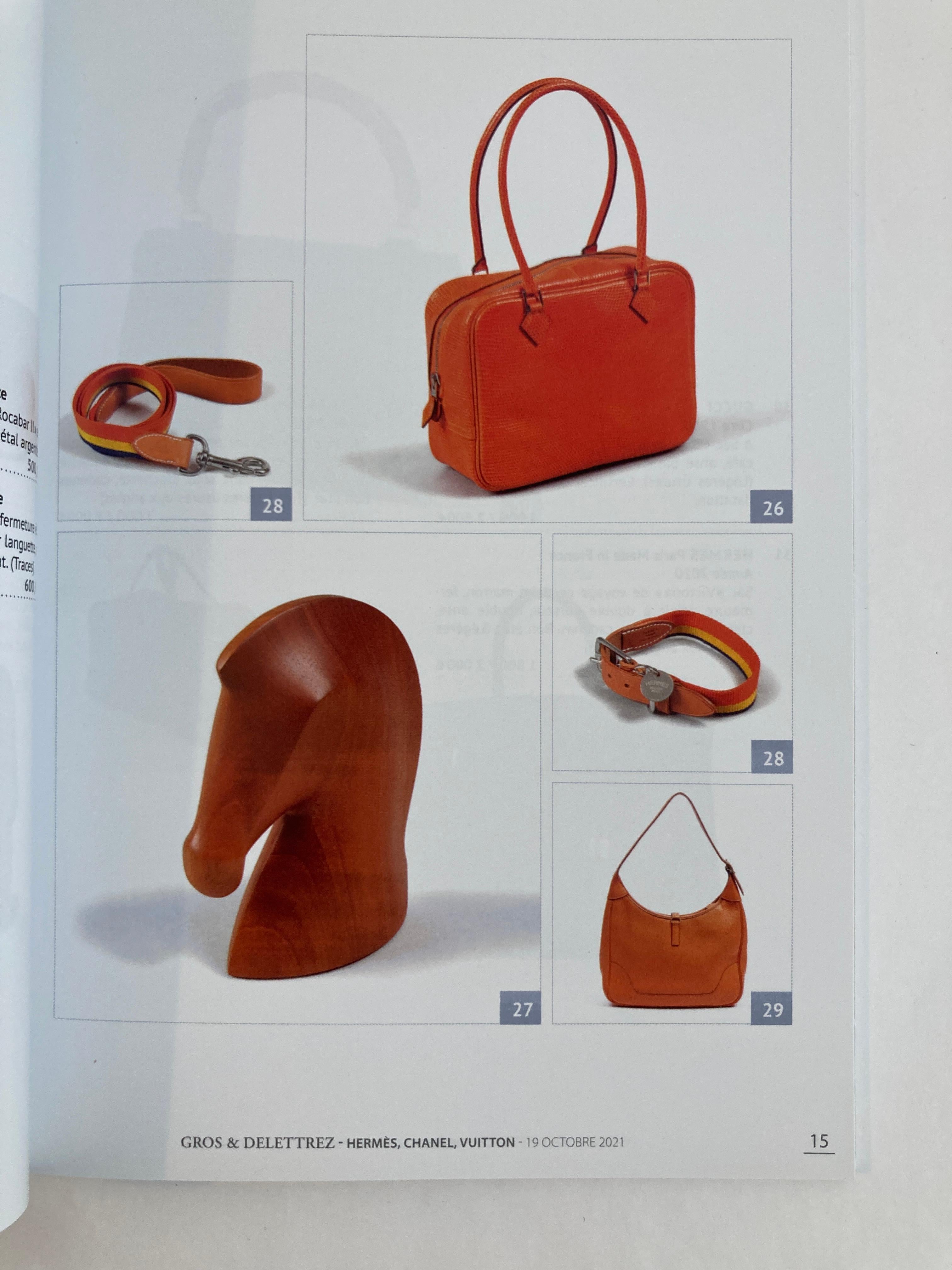 Hermès - Catalogue de vente aux enchères Luxe Chanel Vuitton 2021 par Gros & Delettrez Unisexe en vente