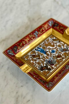 Hermes Change / Ashtray Chasse En Inde Porcelain