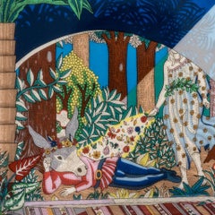 Hermes Change Tray Acte III, Scene I, La Clairiere Limoges Porcelain